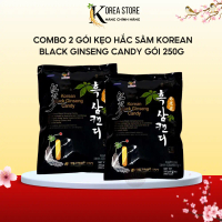 Combo 2 gói - Kẹo Hắc Sâm Hàn Quốc Authentic Korean Black Ginseng Candy Chính Hãng từ Korea Store