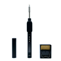 หม้อนิ้วบัด PD 100W แบบพกพา พร้อม USB รุ่น L210C อลูมิเนียมอัลลอย สีดำ มาพร้อม FOR MINI