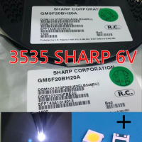 10000pcs/LOT SHARP LED backlight LCD TV 3535 3537 LED SMD Lamp bead bead 1.2W 6V 3535 Cold white
