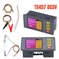 TS457 18650 Battery Tester High-precision Voltage Internal ResistanceTrue 4Wire Tritium Lithium Iron Phosphate Battery Analyzer