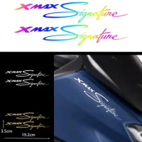 For XMAX 300 AMAX300 Sticker Motorcycle Head Decal Decoration Personalized Signature Sticker Head Modification Accessories