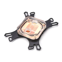 Universal Water Cooling Block Copper Cooler For LGA 775/1150/1155/1156/1366 AM3 AM2 Copper CPU Coole