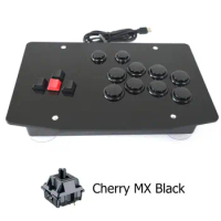 All Buttons Hitbox Style Arcade Game RAC-J500K All Buttons Hitbox Style Arcade Joystick Fight Stick Game Controller For PC USB