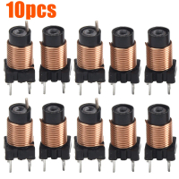 Linh kiện độ lệch pha (inductor) lõi từ tính ferit tần số cao, có thể điều chỉnh, bộ 10 cái, mẫu 12T