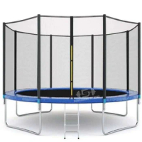 Fitness 6-12 FT Trampoline Combo Bounce Jump Outdoor Trampoline For Kids