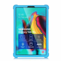 Silicon case for Samsung Galaxy Tab S5e shock proof cover SM-T720 SM-T725 10.5 inch soft silicone Protector with stand