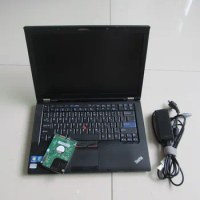 Newest Alldata Software Installed Laptop t410 4g i5 Second Hand with 1tb Hdd Windows7 Auto Repair DATA 2 YEARS WARRANTY