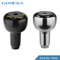 Gomexus Knob For Shimano Stradic Ci4 Ultegra Stella Sustain Daiwa Certate Exceler LT Tuning Spinning Reel Titanium Knob 30mm