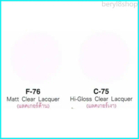 beryl8shop สีสเปรย์ แลคเกอร์ แลกเกอร์เงา C75 แลกเกอร์ด้าน F76 เคลือบเงา เคลือบด้าน รถ โมเดล ไม้ โลหะ