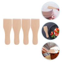 Butter Spatula Buttercream Frosting Wooden Cooking Cream Reusable Scrapers Pizza
