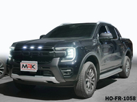 【MRK】FORD RANGER T9前中網 水箱罩-LED白光 黑字 HO-FR-1058