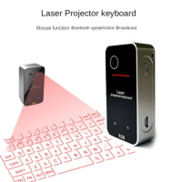 Bluetooth Keyboard Bluetooth Virtual Projection Keyboard Wireless Laser Keyboard Laser Keyboard Supports Speech