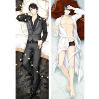 60x180cm Anime Mr. Love: Queen’s Choice Lucien Gavin Dakimakura Case Two-sided 3D Print Bedding Hugging Body Pillow Covers Gifts