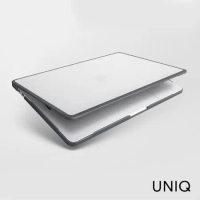 UNIQ MacBook Air 13吋 2018-2020 Venture 360度全包防刮雙料電腦保護殼-灰