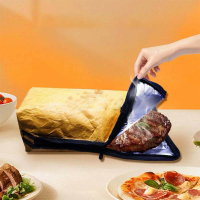 Selimut BBQ dan kertas pembungkus (butcher paper) untuk memasak daging di atas gril, beg istirahat b