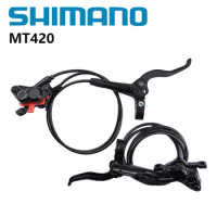 SHIMANO DEORE MT420 Hydraulic Disc Brake Set with BL MT420 Brake Lever and BR MT420 Brake Caliper Original Bike Parts
