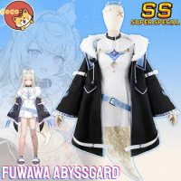 Fuwawa Abyssgard Cosplay Costume VTubers Hololive Fuwawa Cosplay Abyssgard Costume and Cosplay Wig CoCos-SS