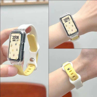 Dây đeo đồng Đồng Hồ silicon mềm, với vỏ rỗng, thay thế cho Samsung Galaxy Fit 3, Galaxy Fit3