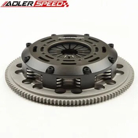 ADLERSPEED RACING CLUTCH TRIPLE DISC KIT MEDIUM WT For 93-03 Mazda MX-6 626 Mazdaspeed Protege Protege5 2.0L DOHC 4cyl