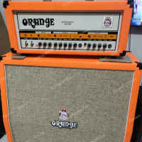 Amplifier Gitar 12inch x 4 Custom Head Cabinet dengan Suara Sangat Orange dan Berkarakter - Bass