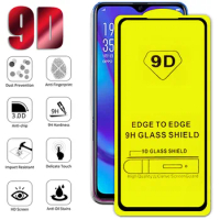 100Pcs/Lot 9D Full Cover Tempered Glass For VIVO V19 V17 V15 V11 Pro V9 V7 V5 Plus V11i Screen Protector Protective Glass Film