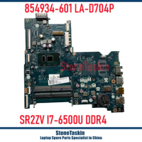 StoneTaskin Original CDL50 LA-D704P For HP Pavilion 15-AY Laptop Motherboard 854934-601 854937-601 I5-6200U I7-6500U DDR4 MB