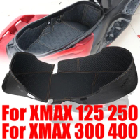 For Yamaha X-MAX 300 Xmax 125 250 400 XMAX250 XMAX300 Accessories Seat Storage Box Trunk Liner Cushion Luggage Inner Protector
