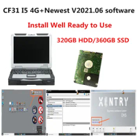 2021 Hot Sell Diagnostic Laptop CF31 I5 4G RAM with Newest V2021.06 BEN-Z software in HDD/SSD Can work for MB Star C4/C5/C6