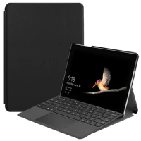 Ultra Slim PU Leather Case Cover for Microsoft Surface Go Go 2 Go 3 10 inch Tablet + Stylus Pen Tri-Fold