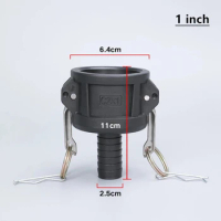 HOLDWIN Cam Lock Fitting High quality Thicken plastic Camlock to 1 inch 2 inch Hose valve fittings water pipe connector