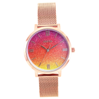 【GOTO】Memorable 永恆片刻系列精品手錶-IP玫x夕陽紅(GM1054L-44-541)