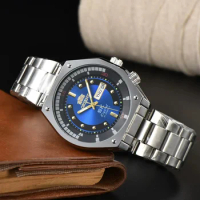 Orient Super King Double Lion SK Diver Retro Japanese Quartz Stainless Steel Strap Men Sports Wrist Watch Masculino Relojes