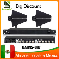 Leicozic RF Signal Distributor Antenna Distribution System UA845-U87 Wireless Microphone 5 Channel Signal Booster Amplifier
