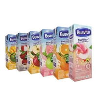 Minuman Kemasan Sari Buah Buavita Vitamin C 245 Ml x 8 Korean Muscat Grape, Strawberry, Lychee, Guav