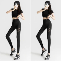 Yagoo - Legging Sport Wanita Legging Olahraga Senam Yoga Fitness Legging Legging15 Outdoor