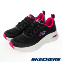 領券再折【SKECHERS】女鞋 運動鞋 運動系列 ARCH FIT DLUX - 149687BKHP-US9