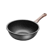 Classic Cooking Wok Pans Cast Iron Non Stick Gourmet Support Lid Wok Pots Free Shipping Marmite Cuisson Kitchen Tools Cast Iron