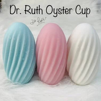 Snail Cup Dr. Ruth "OYSTER" Alat Bantu Sex Toys Sillicone Mini - Putih