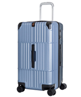 Departure《雙色異形拉鍊箱》29吋異形箱 胖胖箱/行李箱-海軍藍+深藍 HD51029