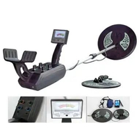 Temukan Metal Detector MD5008 2 Coil Pelacak Emas MD-5008 Gold Finder Detektor Logam Besi Harta Karu