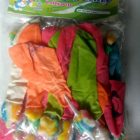 Permen Lolipop mini berhadiah balon pesta