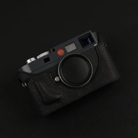 Design For Leica M8 / M9 / M9P M-E Handmade Genuine Leather Camera Half Case
