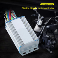 Electric Bike Dual-Mode Electric Car Battery Controller อัตโนมัติ36V 48V 350W Simple Brushless DC Inverter