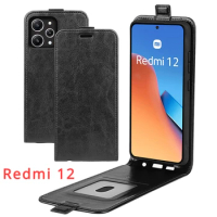 Redmi 12 12C 11A Luxury Leather Case Flip Vertical Retro Wallet Book Protect Cover For Xiaomi Redmi 12C Redmi12 C 11A Phone Bags