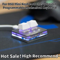 OSU Mini Keyboard Touch Wheel Axle Tester Gaming Keypad Cheery Mx Red Switch Gaming Keyboard Programmable Mechanical Keyboard
