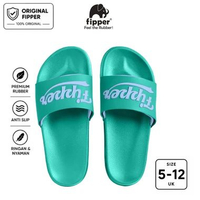 Fipper - Slip On Ace Sandal Selop Anti Slip Pria Wanita Original Ringan Nyaman Green (Macaw) / Green