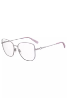 Love Moschino Metal Frame Eyewear with 55mm Lens
