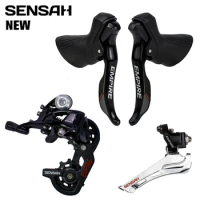 SENSAH 2x11 Speed 22sRoad Groupset Empire 11v Shifter Fore/Rear Derailleur for Road Bike 5800, R7000 Inner Aluminum Material