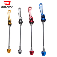 BOLANY Quick Release Skewer Ultralight QR Bicycle Lever Aluminum Alloy 100 135mm For MTB Mountain Road Bike Part Hub 5 9mm