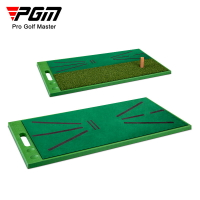 【元素運動】PGM 新品高爾夫揮桿檢測墊 帶軌跡天鵝絨面 手提橡膠打擊墊